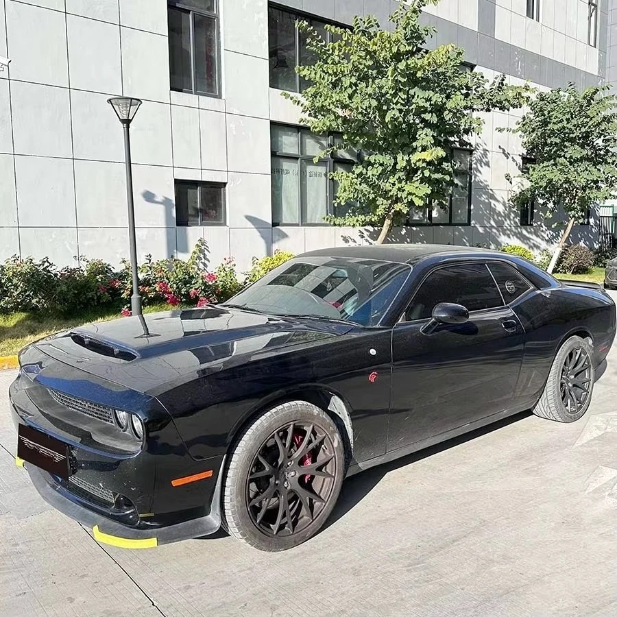 2015-2023 for  Challenger Carbon Fiber Hood Body Kits New Bonnet with Heat Dissipation & Bolts Included